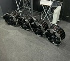 Ex Display 18 Audi RS3 Rotor Style Alloy Wheels Gloss Black Audi A3 + more