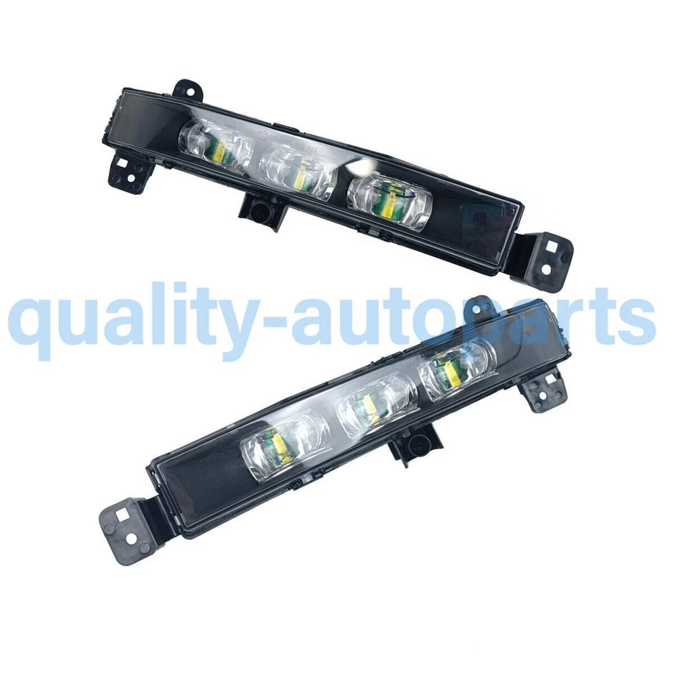 1 par de lâmpadas de neblina dianteiras LED DRL LH+RH para BMW G11 G12 740Li 750Li 2016-2018 - Imagem 3 de 4