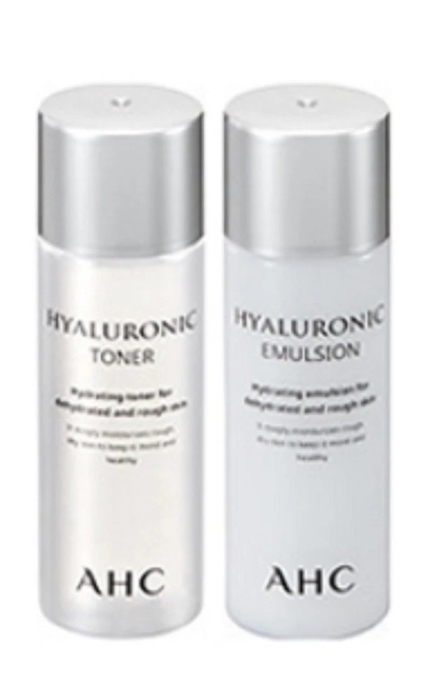 Tónico Hialurónico AHC Cosmetic Corea 100 ml Emulsión 100 ml Juego de 2 piezas muestra gratis  Foto 4 de 4