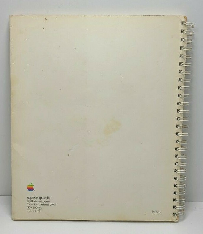 The BASIC Macintosh User’s Guide OEM Authentic Apple Macintosh Plus User's Guide 1986 Manual