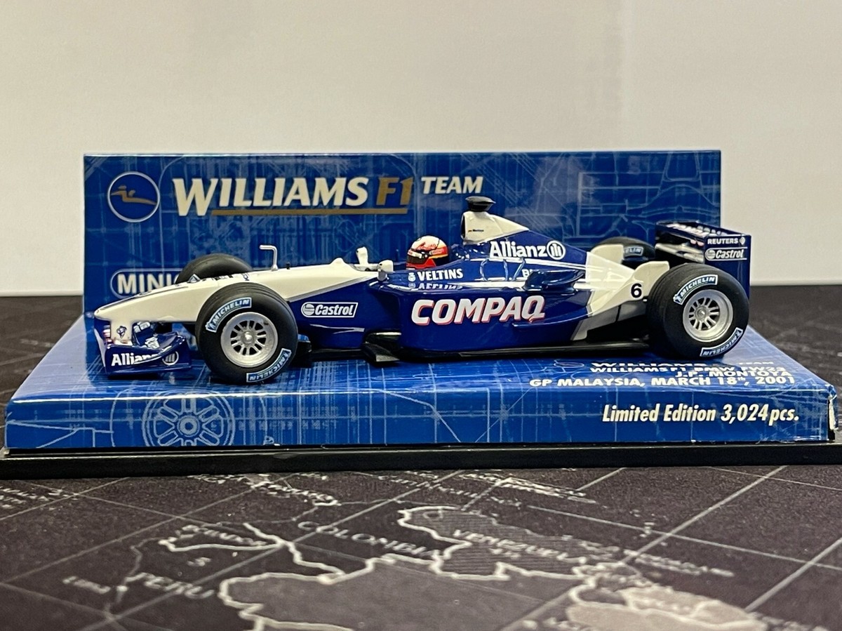 ミニチャンプス 1/43 ピットストップ ジオラマ ウィリアムズ F1