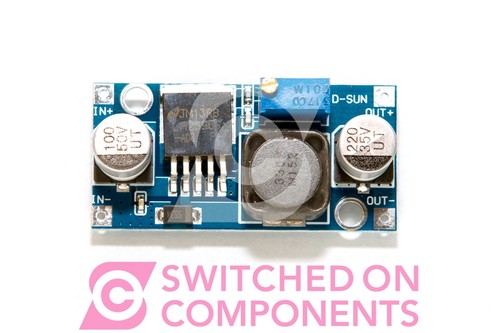 LM2596 DC-DC Switching Adjustable Step Down Voltage Regulator Buck Converter - Picture 3 of 5