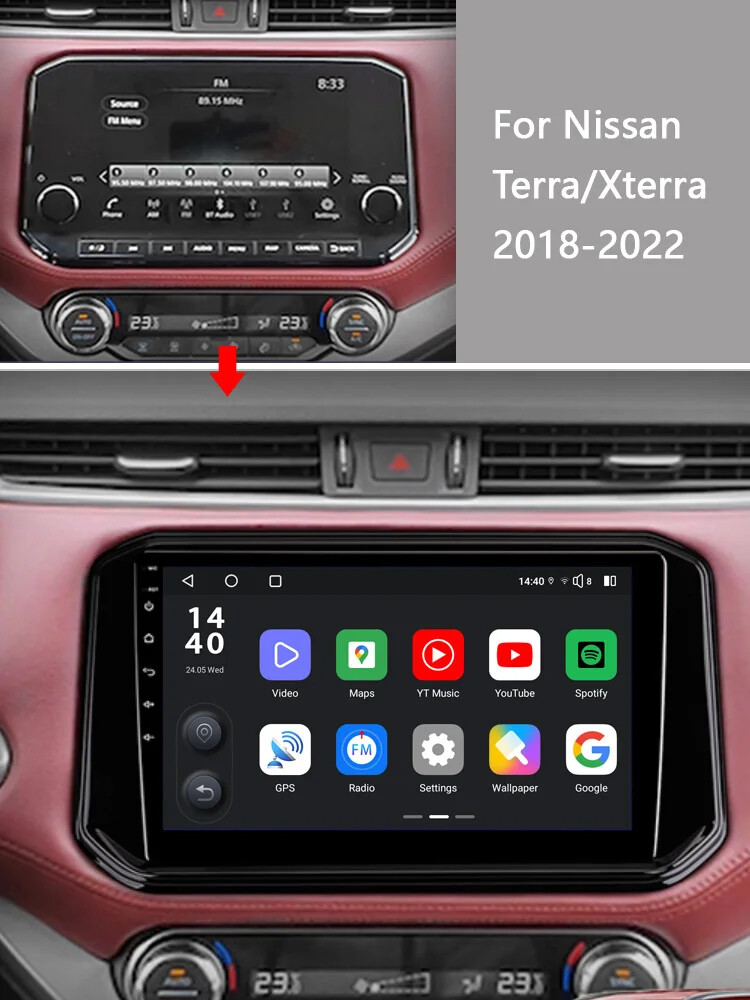 ANDROID - frontierさん専用 For Nissan Frontier Xterra 2018-2022 Car Radio Android
