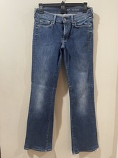 7 For All Mankind Jeans Womens Size 27 Bootcut Low Rise Stretch USA Made