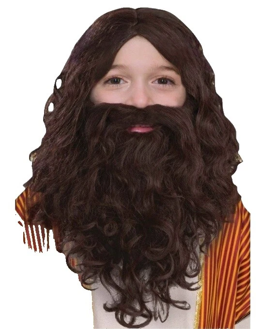Cabelo Castanho Halloween Costume Wigs