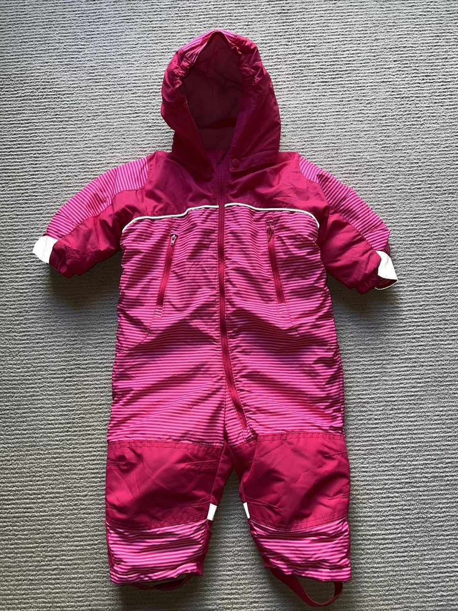 H and m baby snowsuit sale