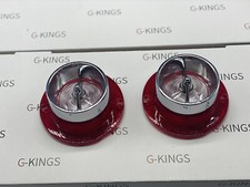 1963 Chevrolet Impala Backup Lamp Lens With Chrome Bezel Trim Set 1963 Chevrolet Impala Backup Lamp Lens With Chrome Bezel Trim Set
