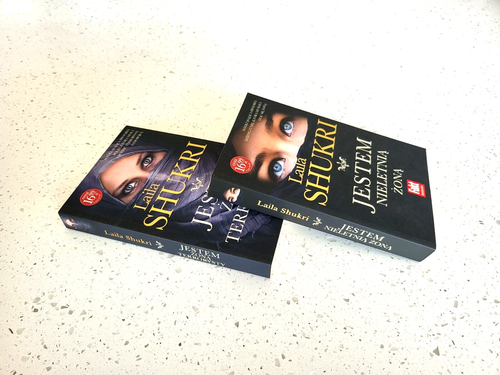 Jestem Żoną Terrorysty + Jestem Nieletnią Żoną Laila Shukri Polish Book Książka