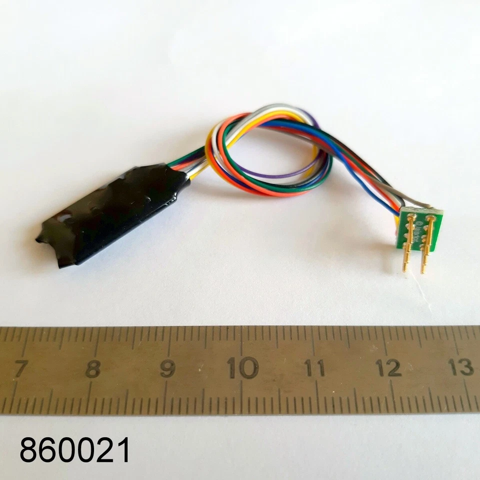 Decodeur 8 poles NEM 652 DCC moteur + 4 fonction Decoder digital LaisDcc 860021 - Bild 2 von 3