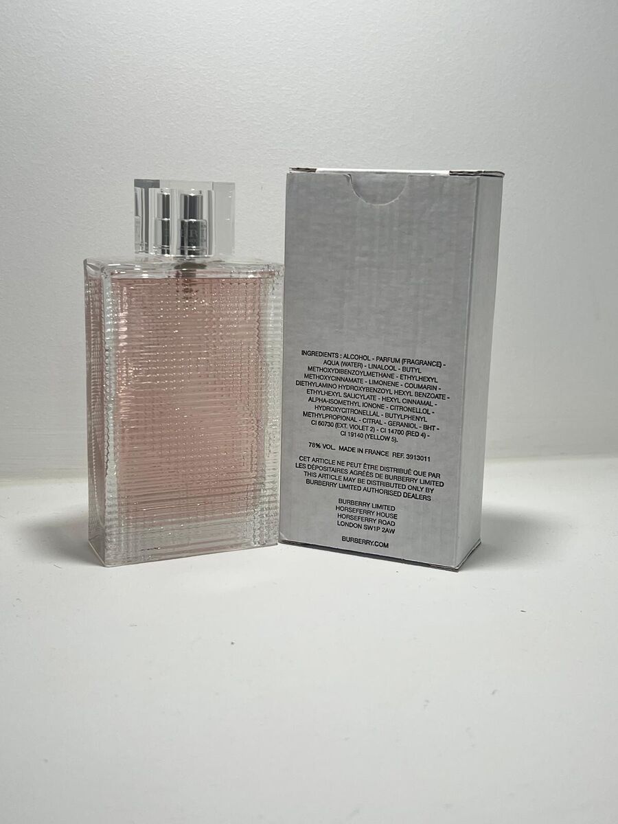 Burberry Brit Rhythm 3.4oz EDT Spray For Women New In White