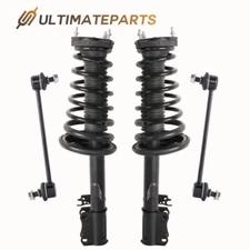 Pair Rear Shock Strut w/ Sway Bar Link For 1997-2001 Toyota Camry 1999-03 Solara