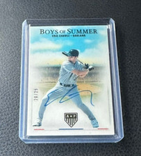 2023 PANINI CHRONICLES ERIC CHAVEZ BOYS OF SUMMER GOLD AUTO 20/25
