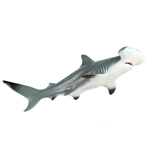 Hollow Hammerhead Shark Sea Animal Figures Toy Plastic Small Ocean Animal Toys - Picture 2 of 7
