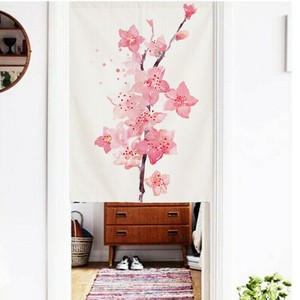 Home Furniture Diy Cute Japanese Noren Flower Print Door