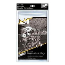 UltraPro Resealable Regular Comic Bags 7 1/8 ...