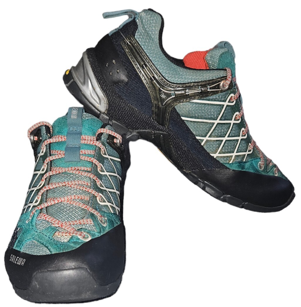 Salewa Firetail Alpine GTX Rock Climbing Shoes Womens GoreTex Lullaby  Venom
