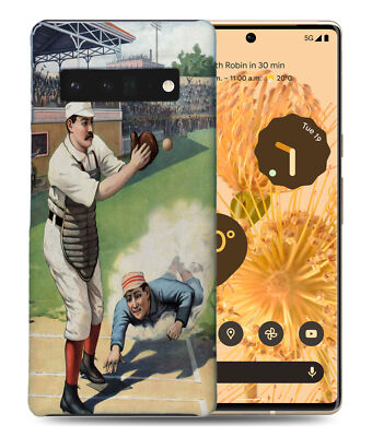 CASE COVER FOR GOOGLE PIXEL|BASEBALL SPORTS DRAWING