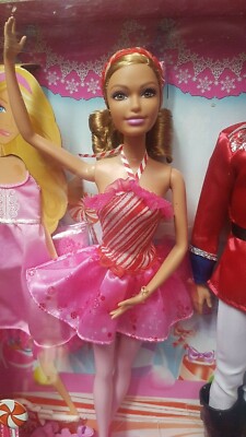 2014 Barbie Holiday Doll GiftSet of 4 Barbie Nutcracker