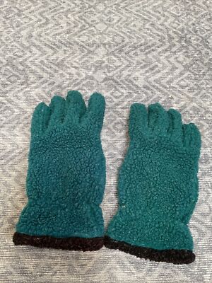 Unbranded  - Sherpa - Fleece Lined Gloves - Turquoise - Men s Size Large