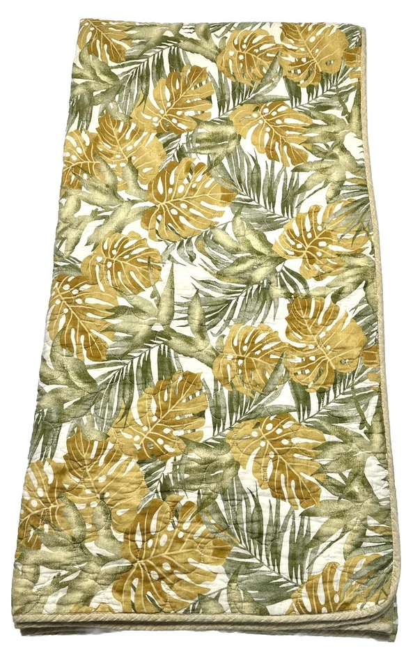 Juego de dos fundas edredón Tommy Bahama Queen Palmiers hojas tropicales Foto 4 de 4