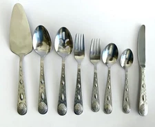 Towle MESA Stainless Supreme CHOICE Southwest Concho Flatware forks spoon knife