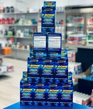 MHP T-BOMB 3Xtreme For Testosterone Men Muscle Strength 168 Capsules