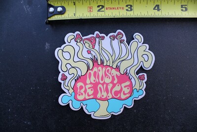 Rip N Dip Clothing Mushroom Psychedelic Trip Original Cat Skateboarding STICKER 