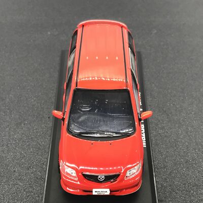 Mini Car Mazda MPV 2002 Red 1/43 Scale Box Display Diecast Vol 150