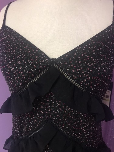Rachel Rachel Roy Women's Floral Maxi Dress with Ruffle Front Size 4 - Picture 7 of 10