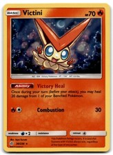 Victini #30 Prices | Pokemon Cosmic Eclipse | Pokemon Cards