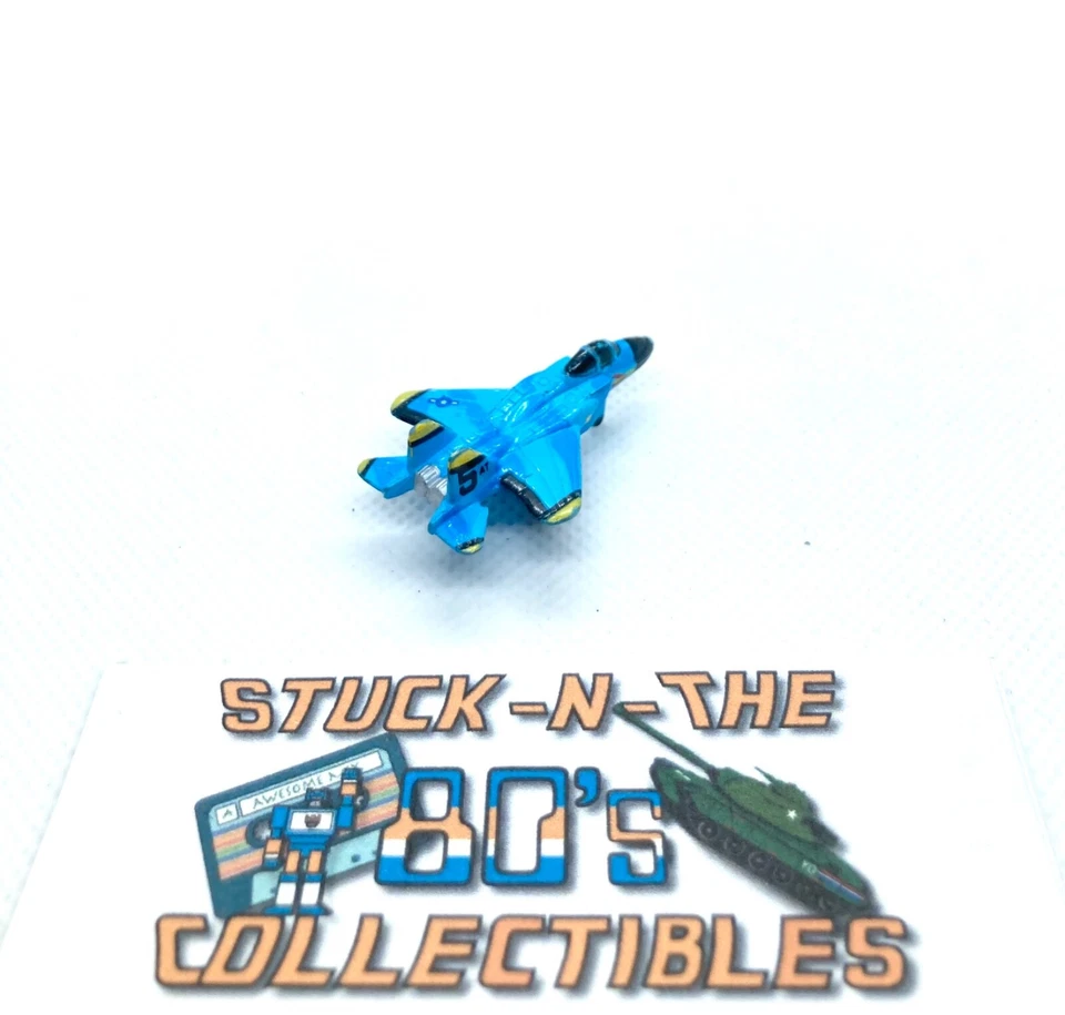 Avión de combate Galoob Micro Machines 1987 azul F-15 Eagle 5at, excelente estado Foto 2 de 4