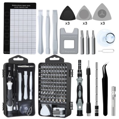 122 Precision Screwdriver Set Repair Tool Kit For iPhone 14 13 12 11 XS XR SE 8
