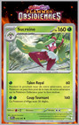 Carte Pokémon Sucreine 018/197 EV3 Ecarlate Violet Flammes Obsidiennes