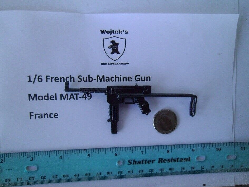 LF11    1/6 Homemade French MAT-49 Sub-Machine France