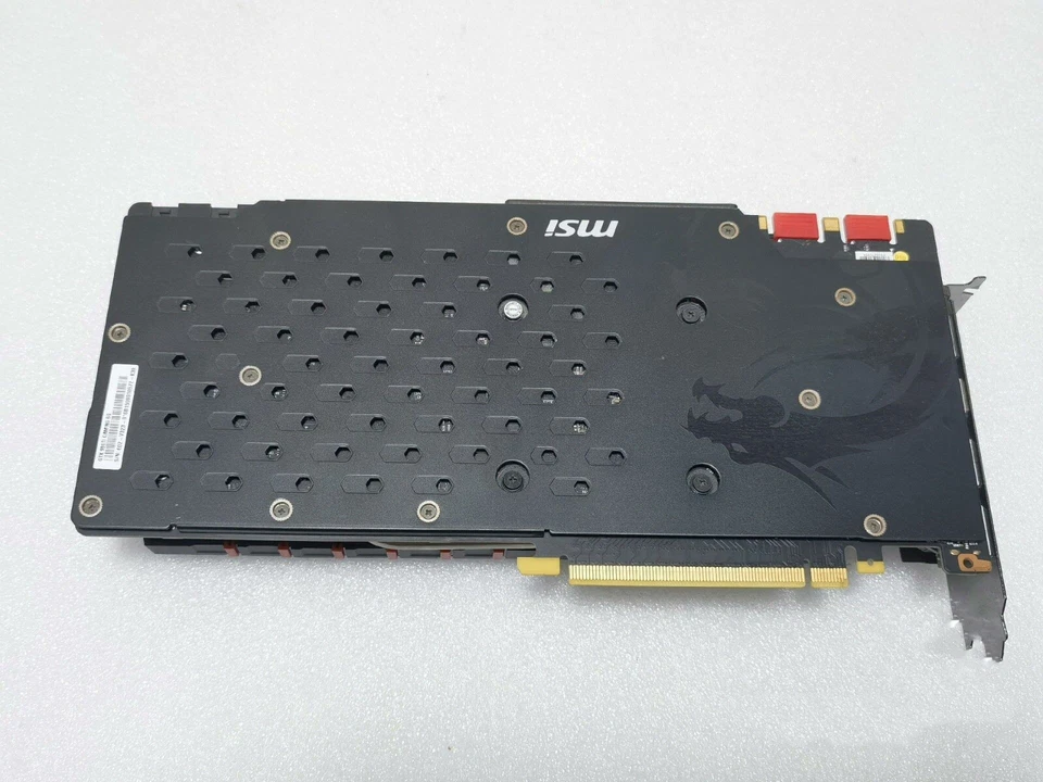 MSI GeForce GTX980Ti 6GB 2816SP GDDR5 PCI-E Graphics Video Card DP DVI HDMI - Image 2 of 4