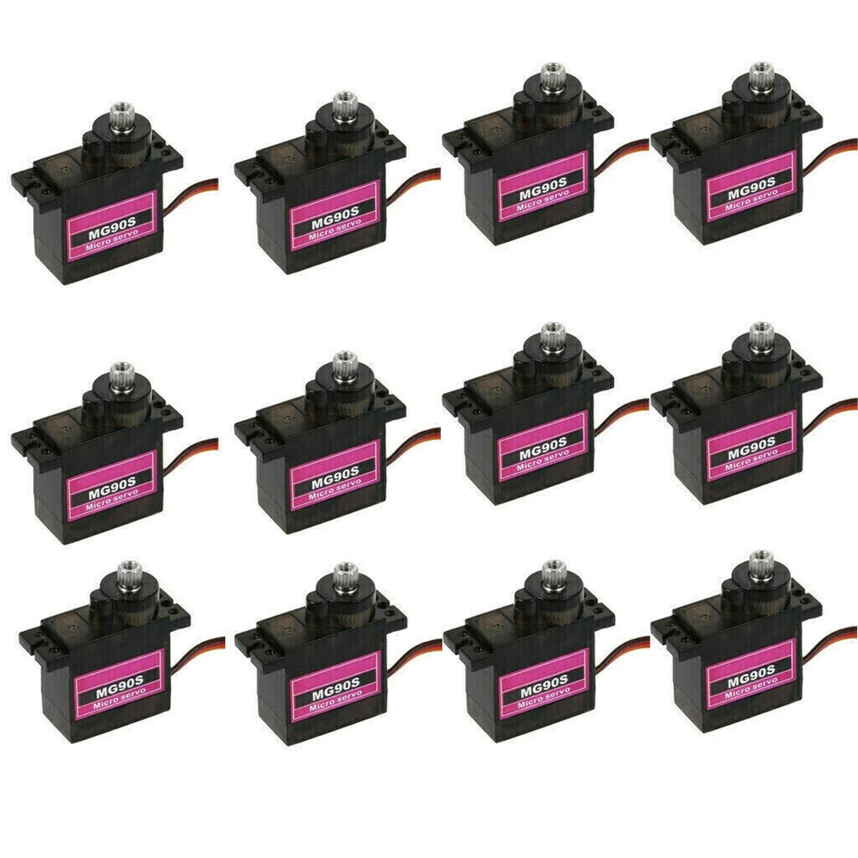 MG90S lgetriebe High Speed Micro Servo 9G Für RC Tarp Hubschrauber Boot Z