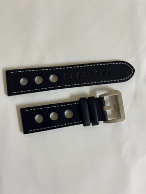 Red Line Men's Speed Rush Genuine Leather Band strap 24mm RL-304C
