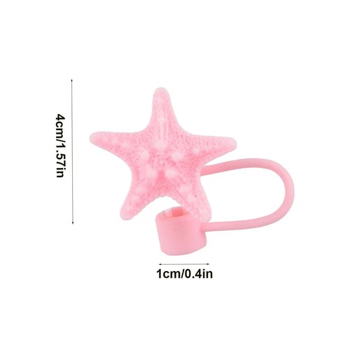 10mm Straw Cover Cap for Tumbler Cup,Silicone Straw Topper 10mm 0.4 in Reusable - Picture 8 of 23