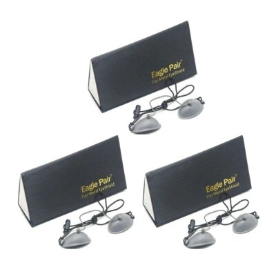 190nm-14000nm OD7+ IPL Laser Photon Protection Eyepatch Stainless Steel Goggles