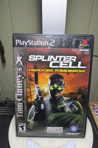 PS2 SPLINTER CELL PANDORA TOMORROW VIDEO GAME FROM 2004 (PRE-OWNED)