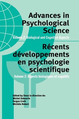 Advances in Psychological Science, Volume 2: Biological and Cognitive Aspects