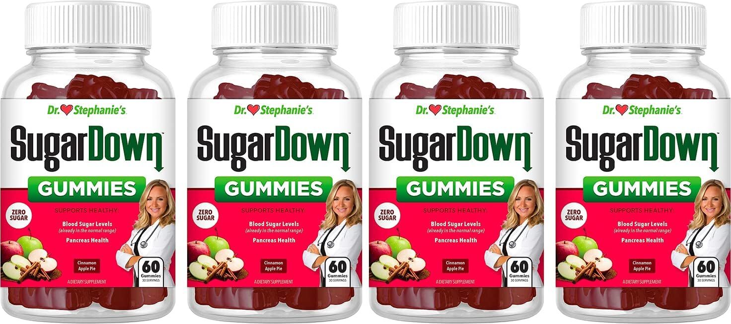 Dr. Stephanie’S Sugardown Gummies Ceylon & Cassia Cinnamon Supplement