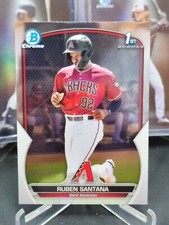 2023 Bowman #BCP-42 Ruben Santana 1st Chrome Prospect diamondbacks