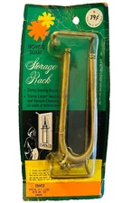 Vtg C1960s Travco Ironing Board Storage Rack, Original Packaging, Retro Laundry