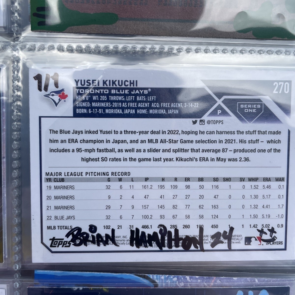 custom baseball card Hand Painted 1/1 | eBay