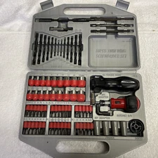 80 Piece Tool Set w Carrying Case Chrome Vanadium Steel Brookstone New Open Box