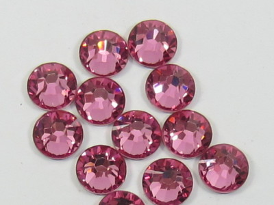 20ss ROSE FLAT BACK BRILLIANCE Rhinestones 72pcs