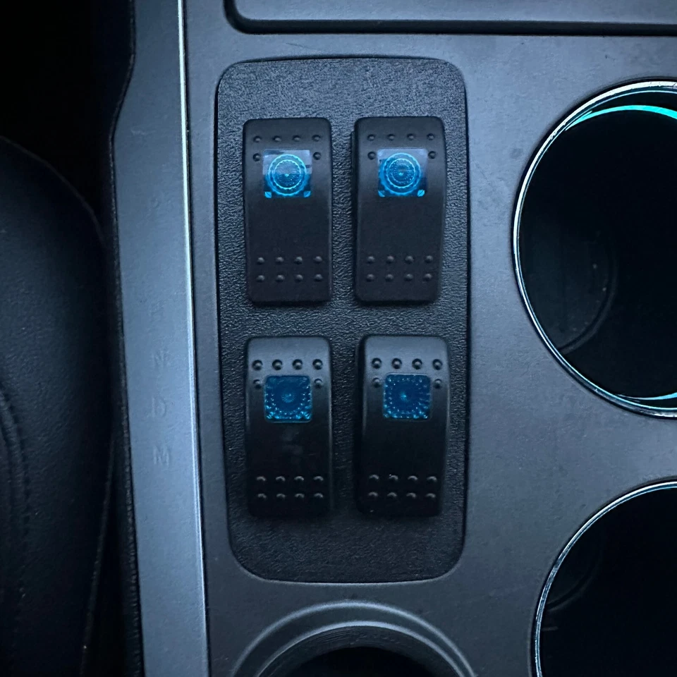 V1 13-19 Ford Explorer Police Interceptor Utility Center Console Switch Panel - Image 2 of 4