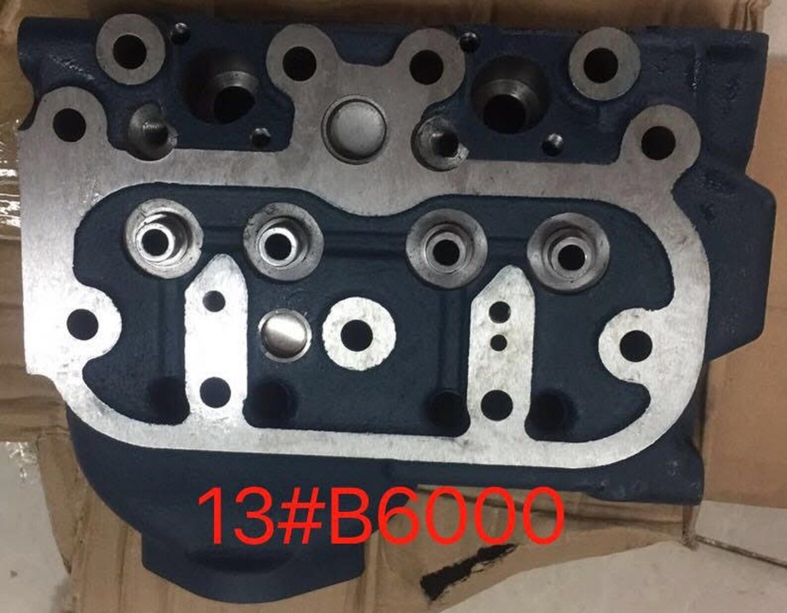 B6000 New Cylinder Head for Kubota ZL600 engine eBay