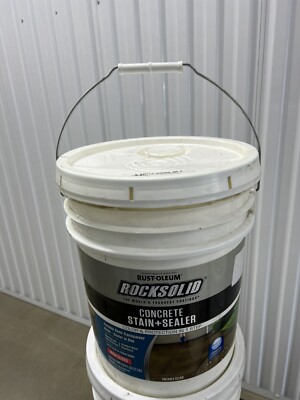 RUST-OLEUM 322853 5 Gallon High Gloss Tint Base  Concrete Stain +Sealer Tintable
